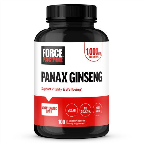 Force factor panax - panax, ginseng